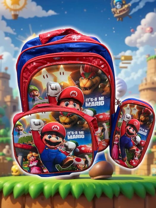 Mochila Escolar Triple