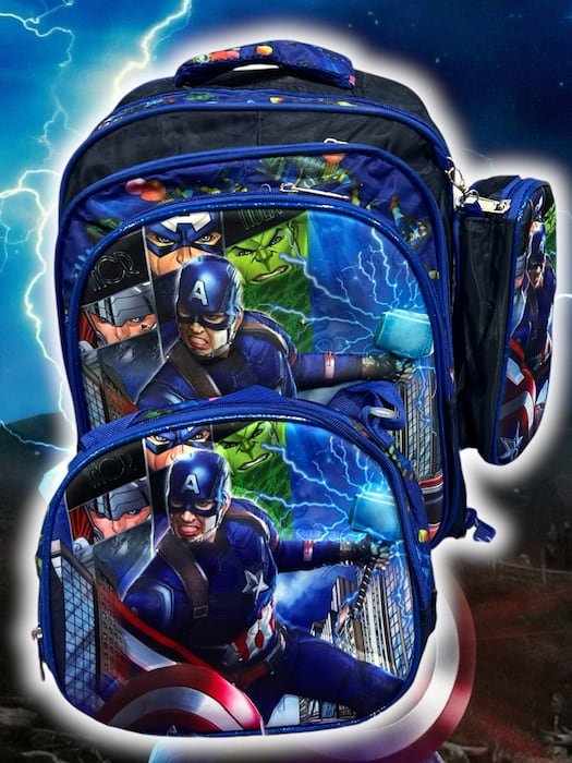 Mochila Escolar Triple - Imagen 2