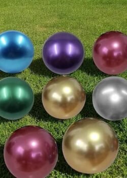 Pelota Metálica de plástico