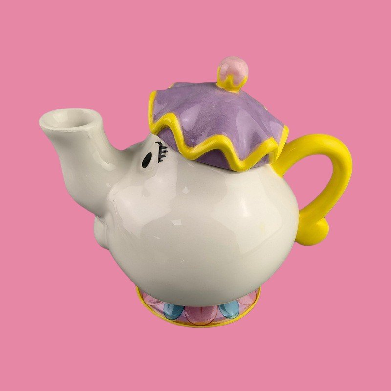 Tetera de Porcelana C/tazas - Imagen 4