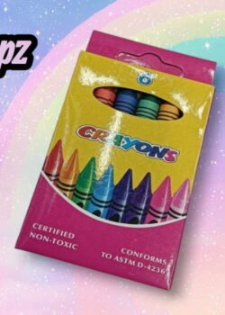 Crayolas 6 pz