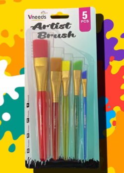 Pinceles Escolares 5 pz