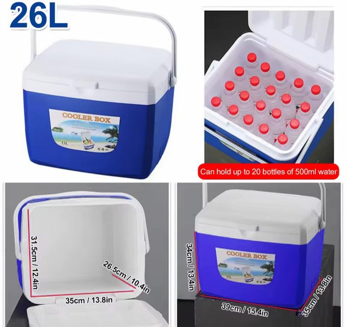 HIELERA DE 26 LITROS