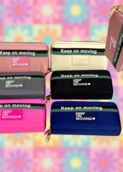 Cartera Juvenil Doble Cierre