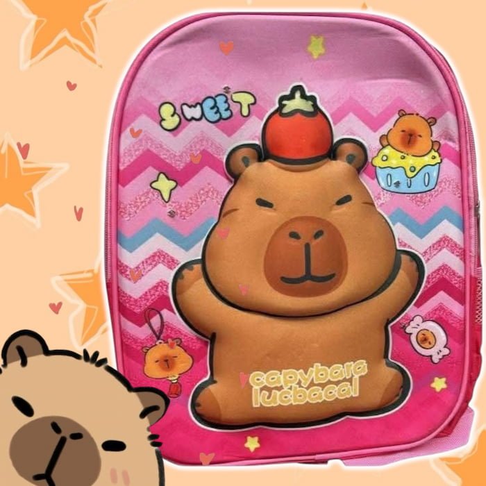Mochila capibara 1pz - Imagen 2