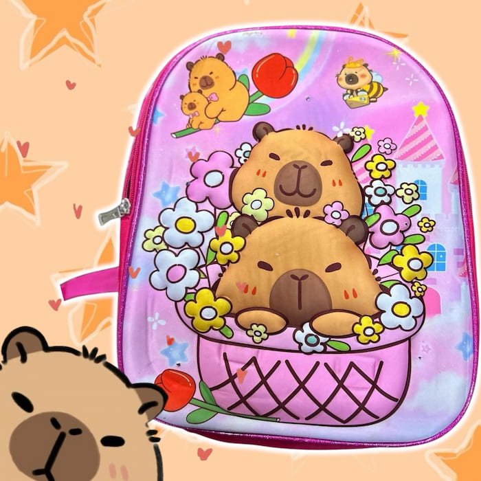 Mochila capibara 1pz - Imagen 3