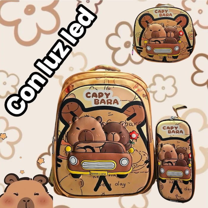Mochila Capibara P/preescolar
