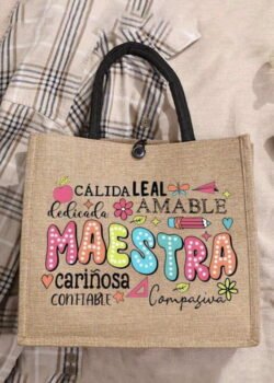 Bolsa de Yute "Maestra"