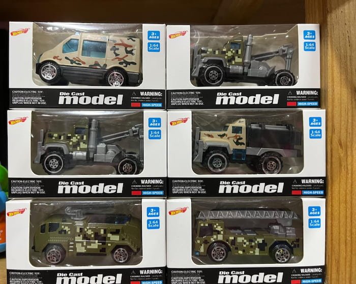 Carrito de Colección Militar