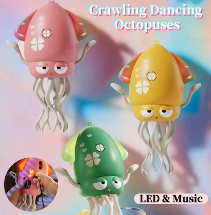 Pulpo Bailarín Led/musical