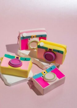 Monedero Silicon C/diseño de Cámara