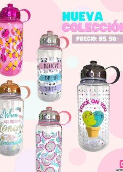 Bote Transparente C/diseño