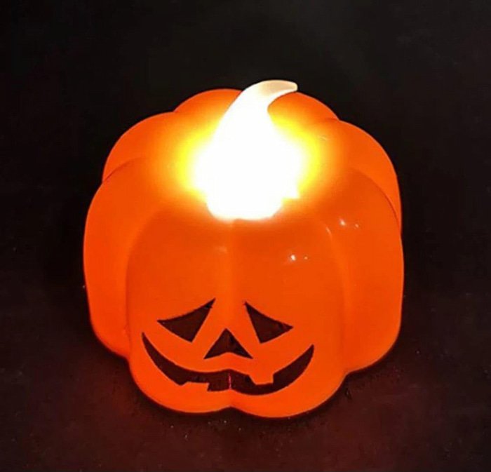Calabazita LED P/Halloween - Imagen 2