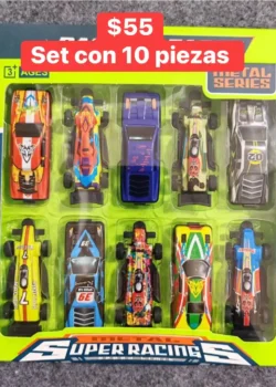 Set de 10 Carritos de coleccion