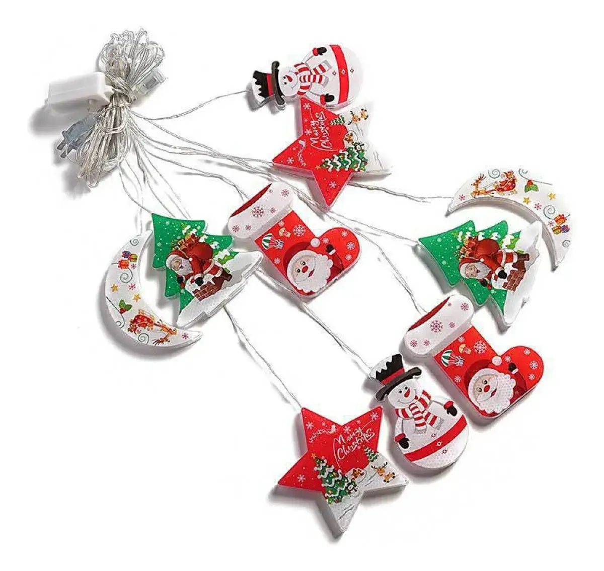 Cortina led navideña