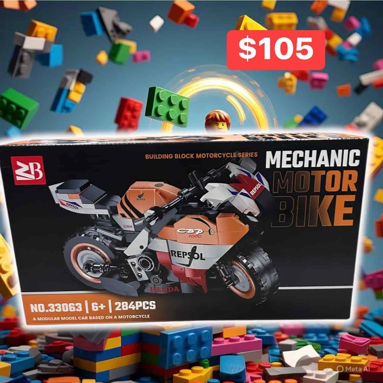 Set de juguetes armables repsol